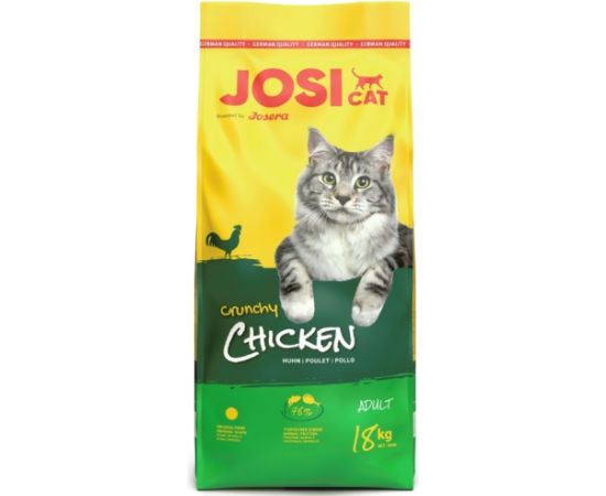 JOSERA JosiCat Crunchy Chicken - dry cat food - 18 kg Kaķu sausā barība