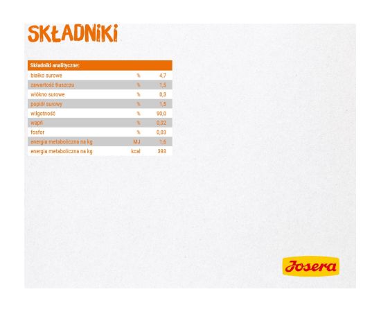 JOSERA Chicken soup with carrots and spinach - wet cat food - 70 g Консервы кошек