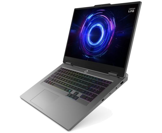 Lenovo LOQ 17IRX10 i7-13650HX 17.3" FHD IPS 300nits 165Hz AG 16GB DDR5 4800 SSD1TB GeForce RTX 5060 8GB 60Wh NoOS Luna Grey Portatīvie datori