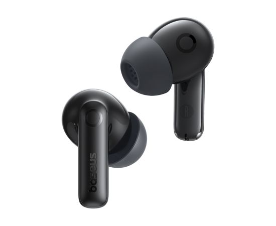 Baseus True Wireless Bluetooth 6.0 austiņas Bass BP1 Pro ar adaptīvu trokšņu slāpēšanu un uzlādes korpusu, melnas krāsas Aудио-видео