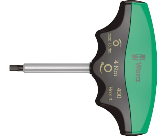 Skrūvgriezis Wera WE05005080001; Hex4; 4 Nm; 60 mm Skrūvgrieži