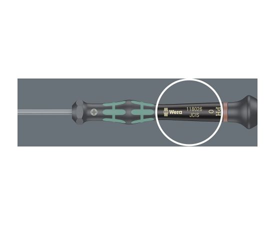 Skrūvgriezis Wera WE05118126001; 2069 Micro; Hex 5,5x60 mm Skrūvgrieži