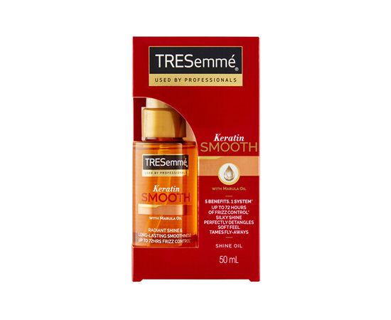 TresemmÉ Keratin Smooth Shine Oil - Vyhlazující olej na vlasy 50ml Smaržas - NESAKĀRTOTS