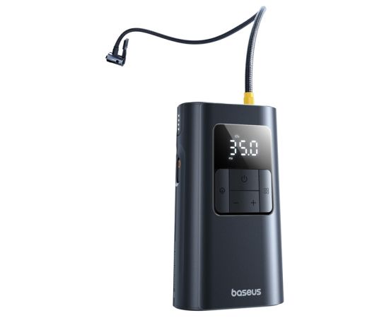 Baseus PrimeTrip VA1 2-in-1 pump with flashlight black Citi auto piederumi