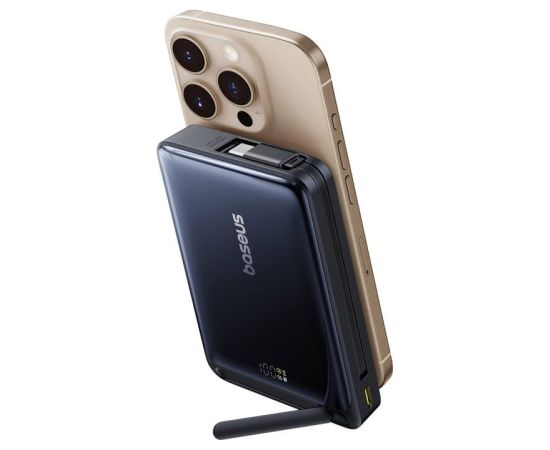 Baseus Nomos Qi2 magnetic powerbank, USB-C 10000mAh 45W Power-банки Baseus Nomos Qi2 magnetic powerbank, USB-C 10000mAh 45W Power-банки