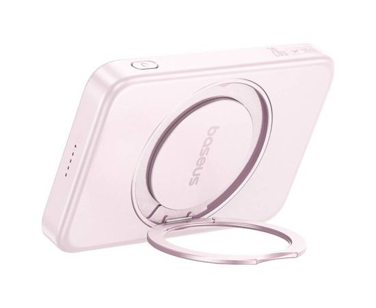 Baseus powerbank with stand PicoGo Qi2 5000mAh 20W (pink) Power-банки