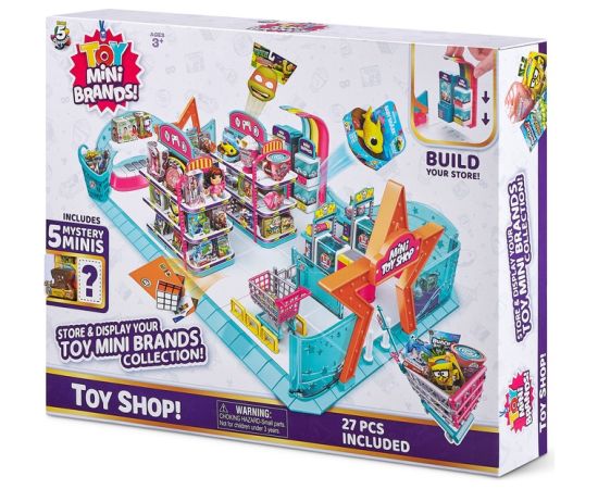 Zuru Mini veikala rotaļu komplekts 5 Surprise Mini 017566 Bērnu rotaļu mēbeles