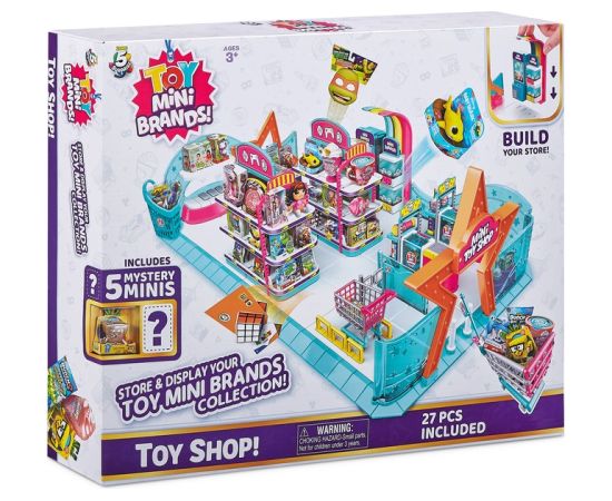 Zuru Mini veikala rotaļu komplekts 5 Surprise Mini 017566 Bērnu rotaļu mēbeles