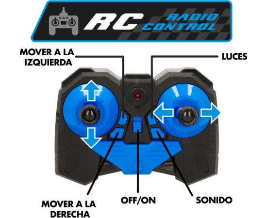 Speed & Go Радиоуправляемая машина с резин.колесами (USB аккум.) 360º 4+ CB49821 Радиоуправляемые Игрушки