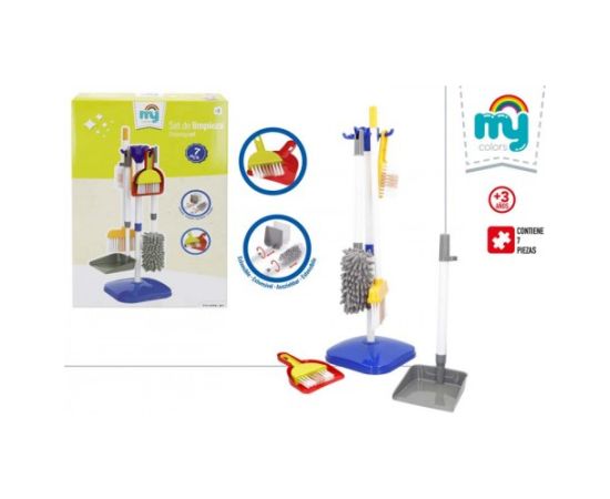 Uzkopšanas komplekts bērniem 7 gab. 3+ CB47955 Bērnu rotaļu mēbeles