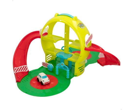 Speed & Go Autostāvvieta mazuļiem Motor Town ar  plastmasas mašīnu no 18 men. CB46811 Mašīnas un piederumi