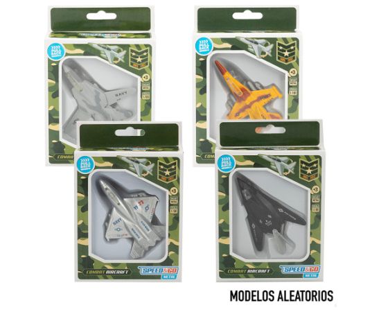 Speed & Go Lidmašīna metāliskā ar inerci 10 cm CB45880 Mašīnas un piederumi