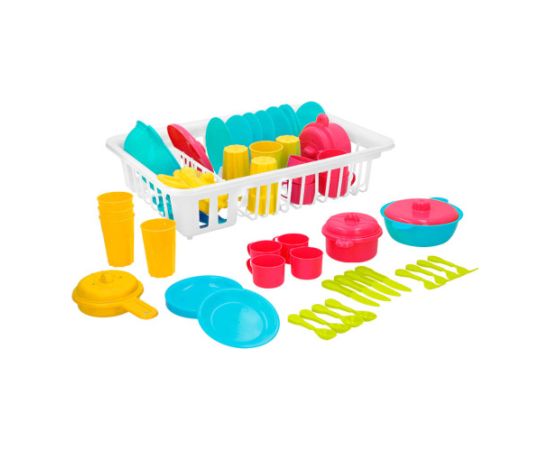 Trauku komplekts bērniem  plastmasa 35 gb. CB43286 Bērnu rotaļu mēbeles