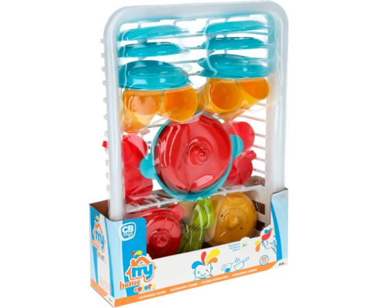 Trauku komplekts bērniem  plastmasa 35 gb. CB43286 Bērnu rotaļu mēbeles