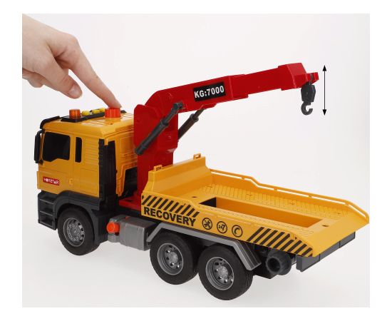 Speed & Go Autokrāns ar mašīnu (gaisma, skaņa, inerce) 33 cm CB39058 Mašīnas un piederumi