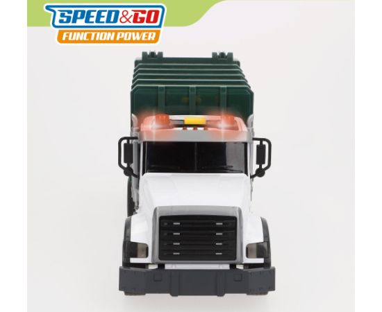 Speed & Go Auto atkritumu vedējs (gaisma, skaņa, inerce) 31 cm CB39056 Mašīnas un piederumi