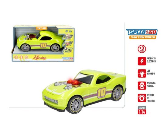 Speed & Go Auto sporta (gaisma, skaņa, inerce) 24 cm CB39054 Mašīnas un piederumi