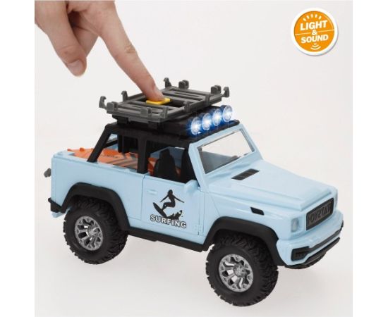 Speed & Go Auto Džips Surfing (gaisma, skaņa, inerce) 21 cm CB39052 Mašīnas un piederumi