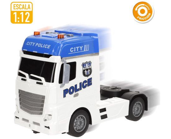 Speed & Go Auto treilers  Police ar mašīnu un helikopteri (gaisma, skaņa) 59 cm CB39050 Mašīnas un piederumi