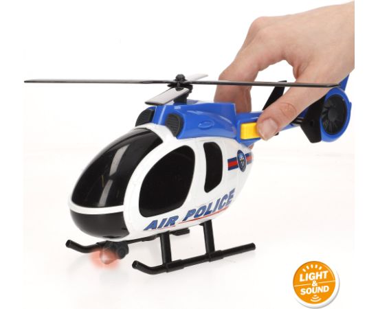 Speed & Go Auto treilers  Police ar mašīnu un helikopteri (gaisma, skaņa) 59 cm CB39050 Mašīnas un piederumi