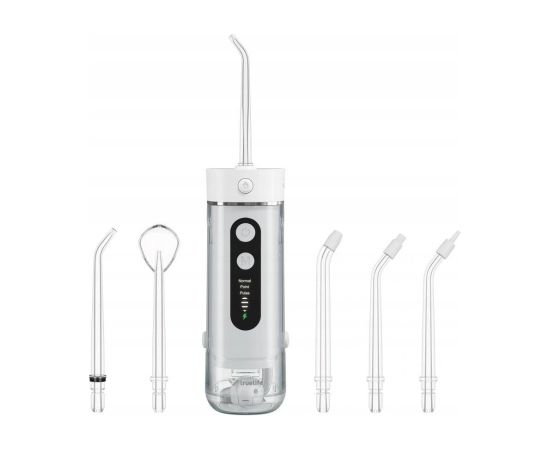 Irygator TrueLife AquaFloss Mini M50 biały 180ml IPX7  Электрические зубные щетки