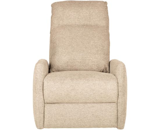 Recliner armchair KATY with electric mechanism and massage function, beige Jaunumi -Dārzam