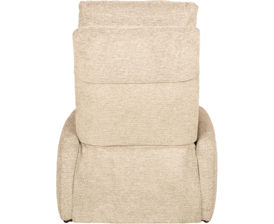 Recliner armchair KATY with electric mechanism and massage function, beige Jaunumi -Dārzam