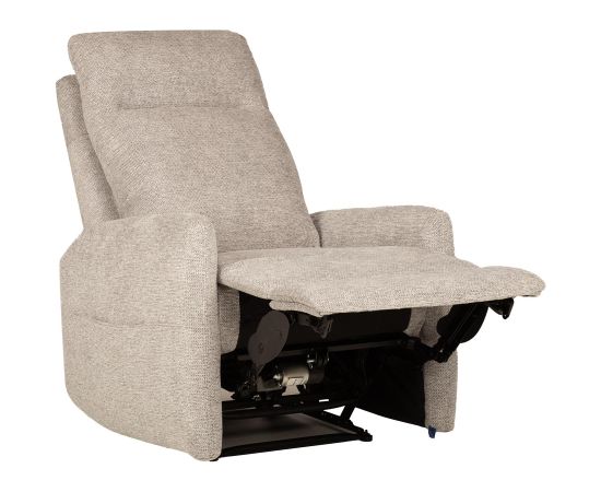 Recliner armchair KATY with electric mechanism and massage function, grey Jaunumi -Dārzam