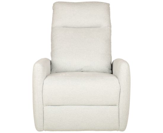 Recliner armchair KATY with electric mechanism and massage function, bluish white Jaunumi -Dārzam