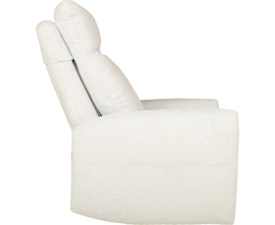 Recliner armchair KATY with electric mechanism and massage function, bluish white Jaunumi -Dārzam