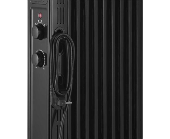 Oil filled radiator Sencor, black Gaisa sildītāji