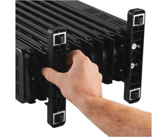 Oil filled radiator Sencor, black Gaisa sildītāji