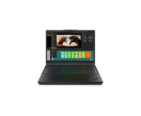 Lenovo ThinkPad P16 G3 Black 16 " IPS WUXGA 1920 x 1200 pixels Anti-glare Intel Core Ultra 7 255HX 64 (2x32) GB SODIMM DDR5 Solid-state drive capacity 1000 GB NVIDIA RTX PRO 3000 Blackwell Generation GDDR7 12 GB Windows 11 Pro 802.11be Bluetooth version 5 Ноутбуки