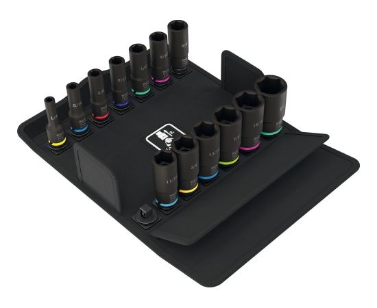 Uzgriežņu galviņu komplekts Wera 05005581001; 3/8''; 13 gab. Mehāniskie instrumenti