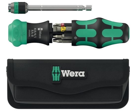 Skrūvgriežu uzgaļu komplekts Wera WE05051516001; 6 gab. Аксессуары для дрелей