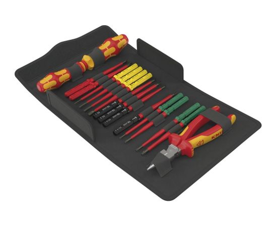 Instrumentu komplekts Wera WE05006610001; 17 gab. Mehāniskie instrumenti