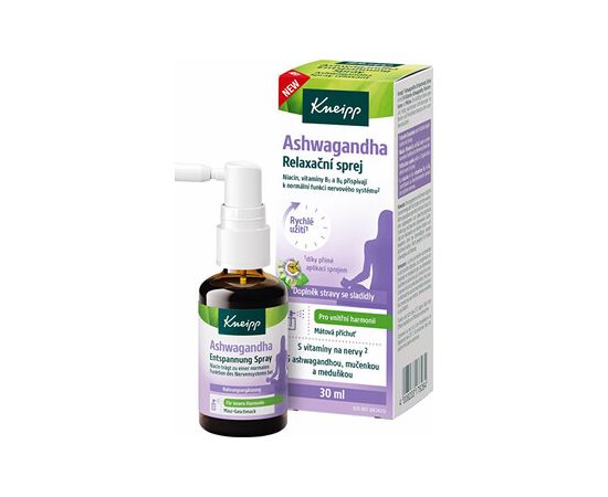 Kneipp Ashwagandha Spray - Relaxační sprej 30ml Smaržas - NESAKĀRTOTS
