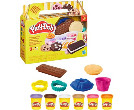 Hasbro Play-Doh: Doh & More - Food Shapes Little Bakery Playset (G1615) интерактивные игрушки