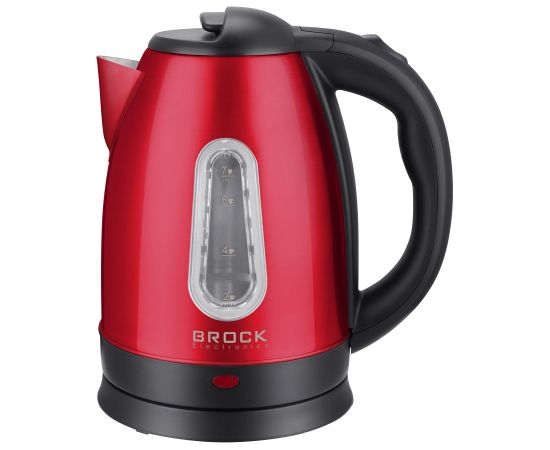 Elektriskā tējkanna BROCK WK 0603 RD 1.8L, 1500W Tējkannas (elektriskās)