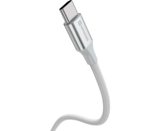 Swissten Textile II USB-C - USB-C Kабель для передачи данных и зарядки 1.5m Дата USB-кабели