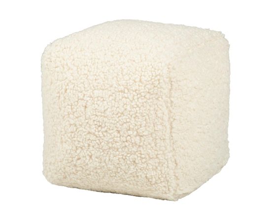 Spilvens LARRY kubs, 25x25x25cm, dabiski balta Jaunumi -Dārzam