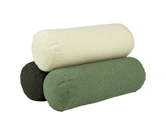 Ru??a formas spilvens LARRY D18x50cm, dabiski balta Jaunumi -Dārzam