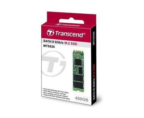 Transcend SSD MTS820 480GB M.2 SATA III 6Gb/s