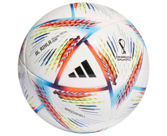 Adidas Mini Al Rihla 2022 ball H57793 (1) Futbolam