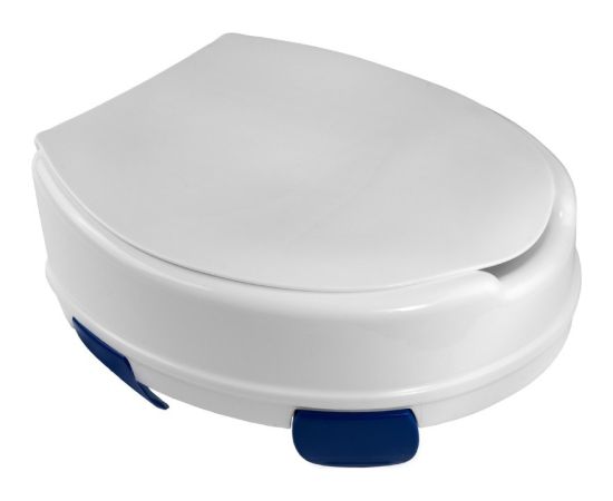 Reha Fund Raising toilet seat with flapper KATE 15 cm White Велосипеды