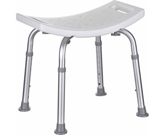 Actionmed Taboret prysznicowy prostokątny z regulacją wysokości Jaunumi - Sports