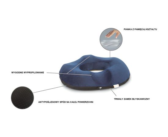 MDH Rehabilitation pillow with a hole QMED Jaunumi - Sports