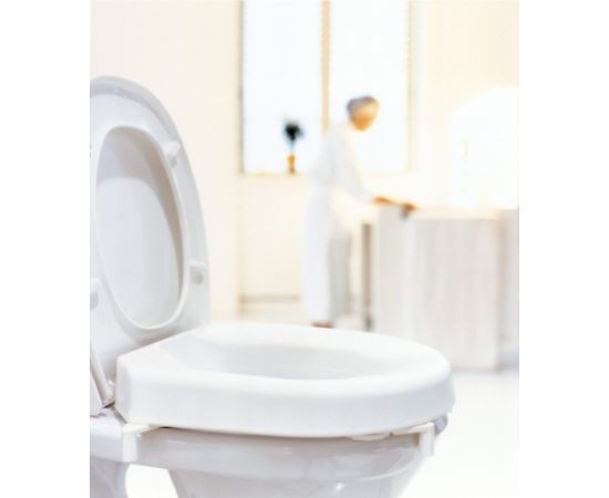 Medpunkt Toilet seat elevation cap with flap Etac HI-Loo 10 cm Прочее оборудование, запасные части