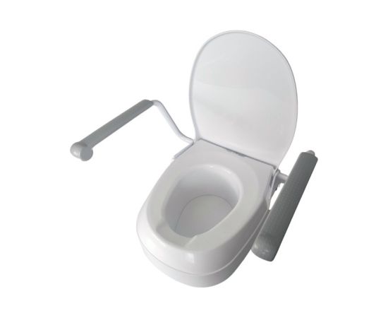 Mobilex Raising toilet seat with handrails Велосипеды