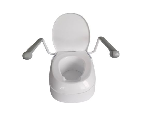 Mobilex Raising toilet seat with handrails Велосипеды